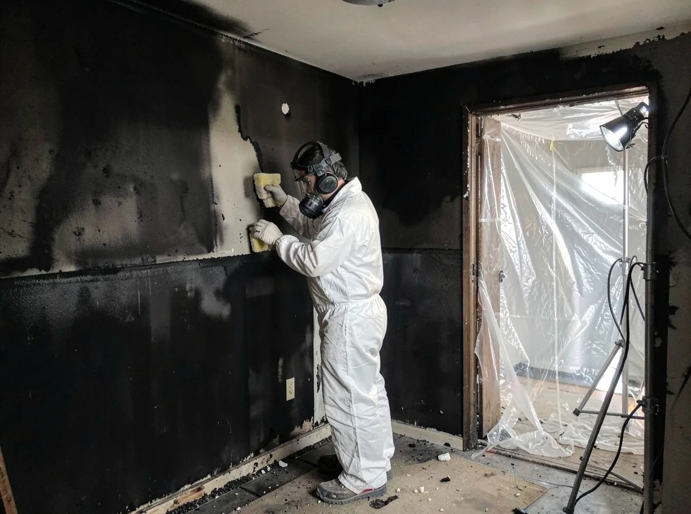 Fire Damage Restoration company in South Branch, MI